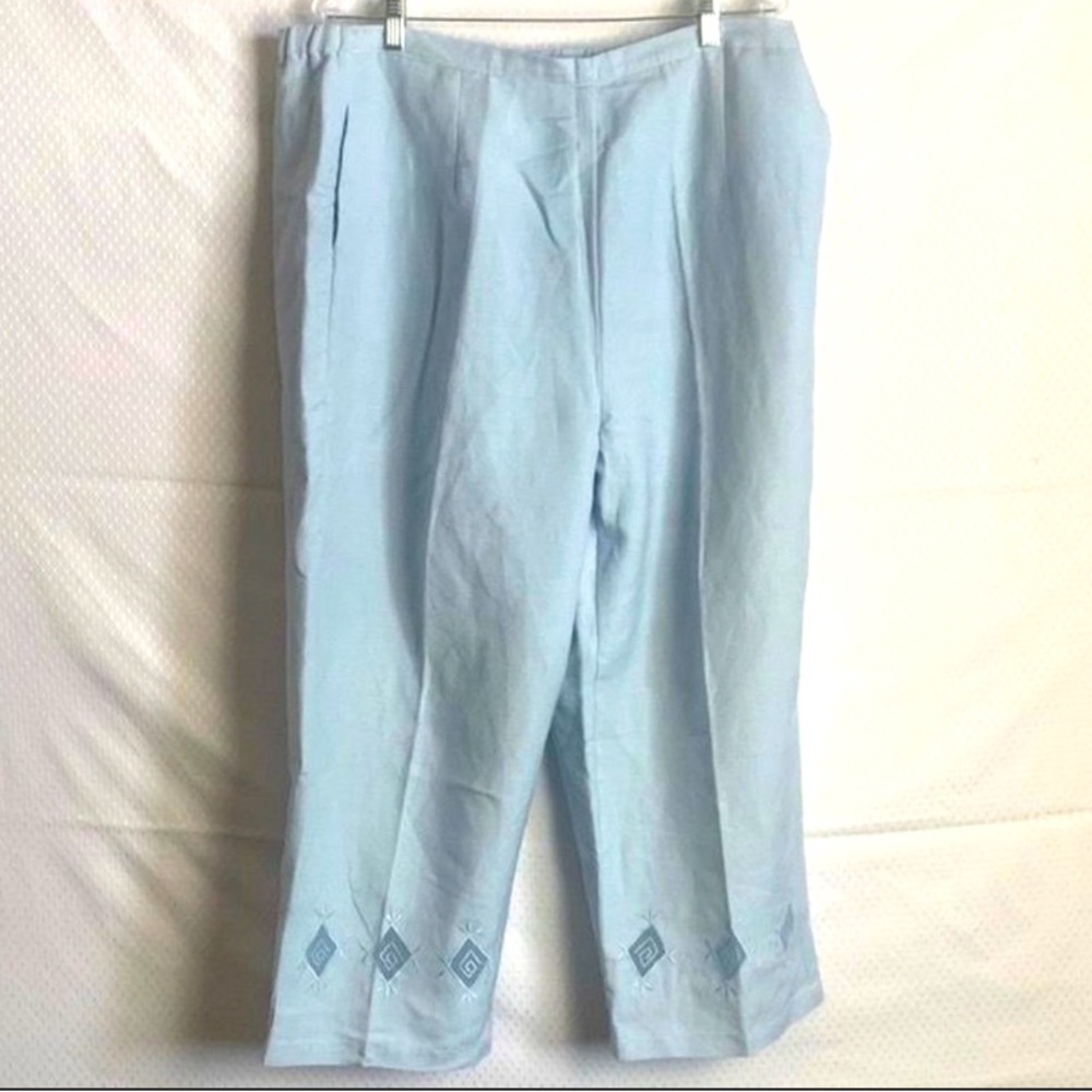 ONCE & AGAIN BLUE Pants NWOT XL Extra Large